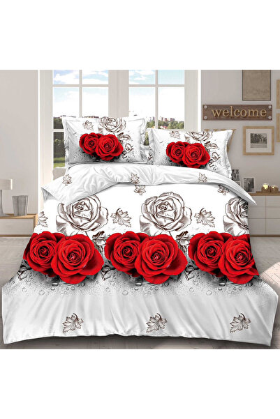 OEM Duvet Cover Set for double bed 2 people, JHN, from Finet, 4 pieces, AURA-...