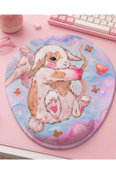 matizya Sevimli Yaz Temalı Mousepad – Bilek Destekli Cute Tasarım Masa Pedi