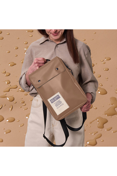 Funny Design ΣΑΚΙΔΙΟ ΠΛΑΤΗΣ ΑΠΟ TPU ΣΕ ΚΑΦΕ ΑΠΟΧΡΩΣΗ - BACKPACK