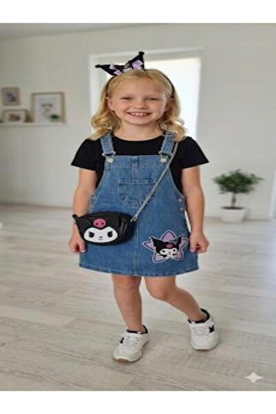 ÖRZİ Kids ΕΠΟΧΙΑΚΟ ΚΟΡΤΙΝΑΡΙΣΤΟ ΤΖΙΝ ΜΕ ΤΣΑΝΤΑ ΚΑΙ ΜΠΛΟΥΖΑΚΙ ΤΑΡΚΙΝΟ, ΠΕΡΙΛΑΜ...