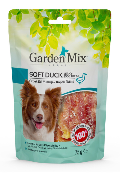 Gardenmix ZENGEMTR Garden Mix Ördek Etli Yumuşak Köpek Ödülü 75 Gr (163313) 7...