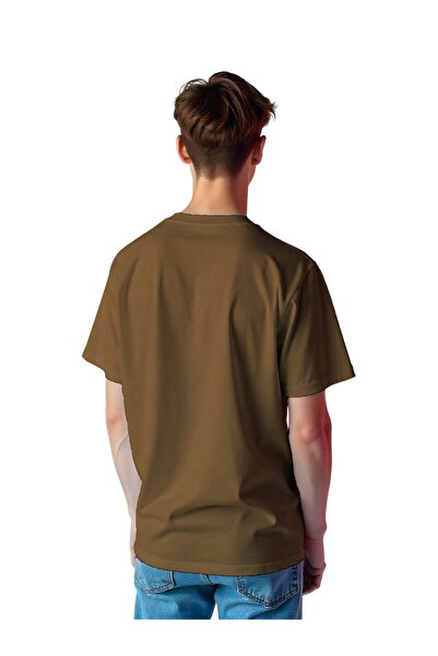 YANEK Oversized T-Shirt for Men – Relaxed Fit Cotton Tee, Streetwear Casual Graphic Shirt