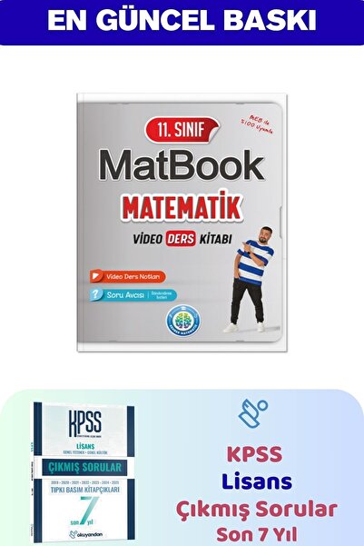 REHBER MATEMATİK YAYINLARI 11. Sınıf Matbook - KPSS Lisans Çıkmış Sorular