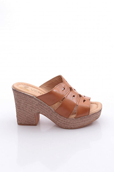 Venüs 20221302Y Women's Leather Slippers