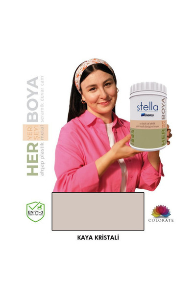 Bianca Stella Serisi Yeni Nesil Yüzey Dönüşüm Boyası - Kaya Kristali