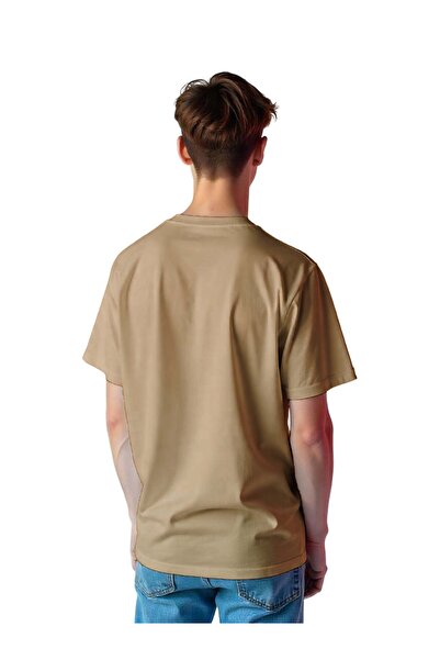 YANEK Oversized T-Shirt for Men – Relaxed Fit Cotton Tee, Streetwear Casual Graphic Shirt