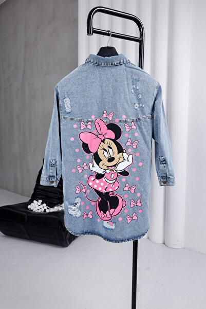 sorisso Σακάκι τζιν με τύπωμα oversized