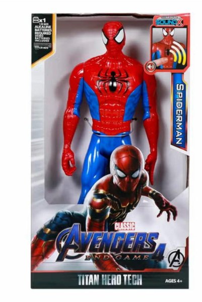 Generica Spider-Man Titan Hero Tech Action Figure (Avengers Endgam
