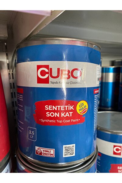CUBO 2.5lt sütlü kahve yağlı boya