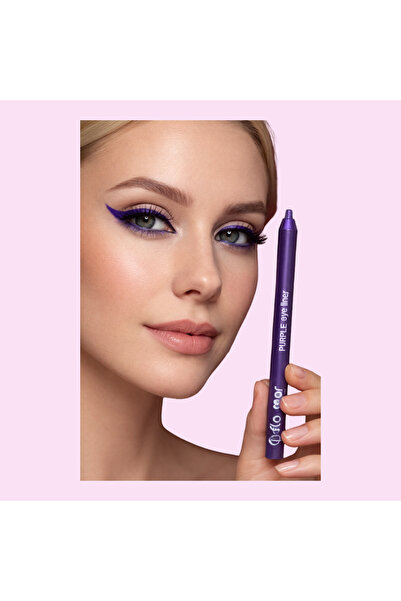Seckinnn Göz Kalemi & Eyeliner Purple – Yoğun Mor, Suya Dayanıklı