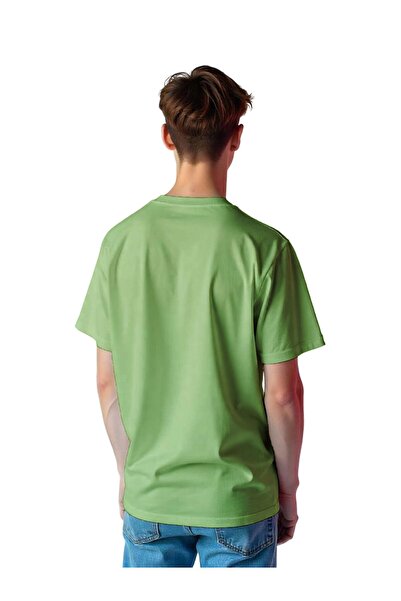 YANEK Oversized T-Shirt for Men – Relaxed Fit Cotton Tee, Streetwear Casual Graphic Shirt