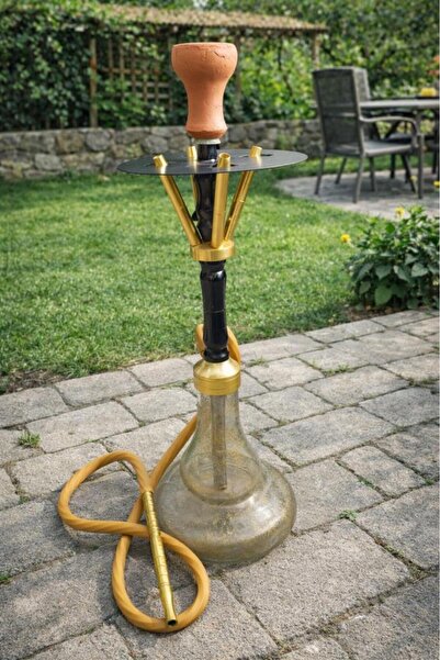 Hd Marketim Nargile Takımı – 65 cm Orta Boy – Cam Şişe 21 cm – Ev & Kafe İçin...