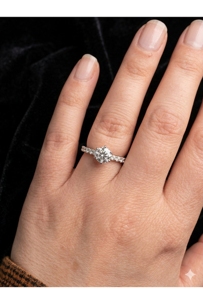 XUPING JEWELRY Tek taş vip kalite kadın çelik yüzük