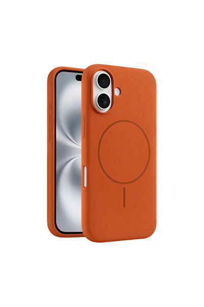 cepmoda iPhonE "16 PLUS" JLY İçi Kadife Kaplama Soft Magsafe Lansman Kılıf [T...