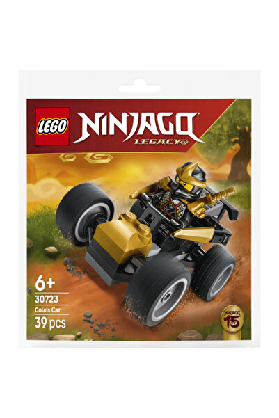 LEGO Ninjago masina ninja Cole 30723 39 piese + 6 ani