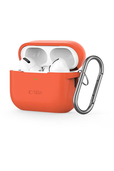 Tech-Protect SILICONE HOOK APPLE AIRPODS PRO 1 / 2 NEON ORANGE