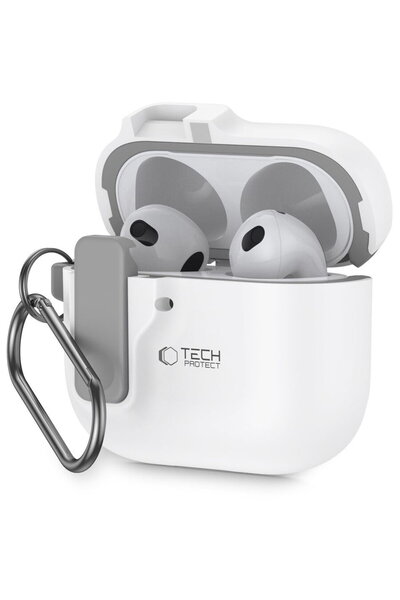 Tech-Protect SLIM HOOK APPLE AIRPODS 4 WHITE