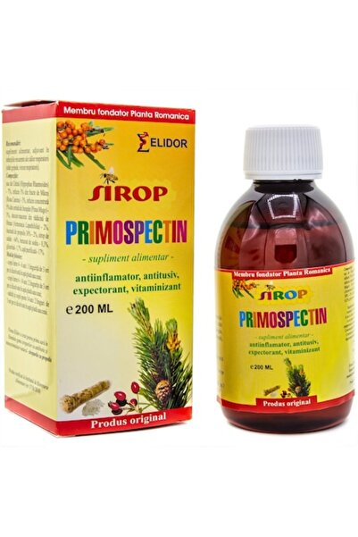 Elidor PrimoSpectin φυτοθεραπευτικό σιρόπι, με ιπποφαές, κυνόροδο, τζάγκερι, ...