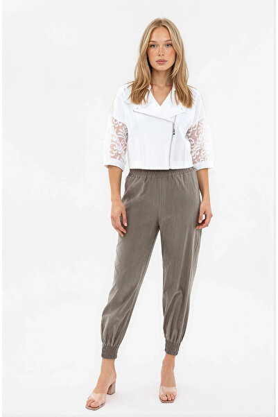 Vitrin Elastic Waist and Leg Trousers
