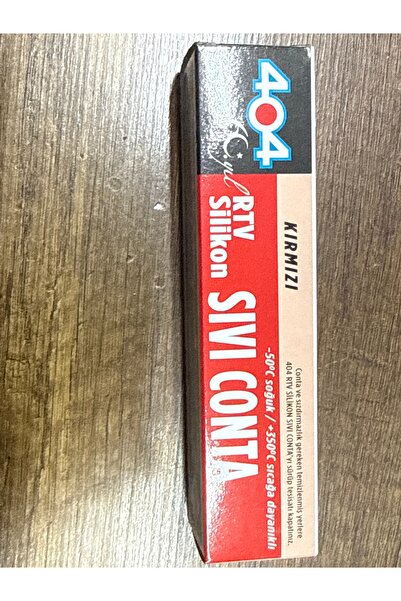 404 Kırmızı sıvı conta