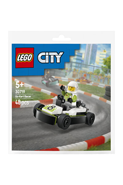 LEGO City masina curse kart 30719 48 piese cu pilot + 5 ani