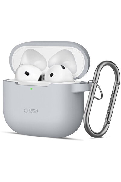 Tech-Protect SILICONE HOOK APPLE AIRPODS 4 CRAYON GRAY