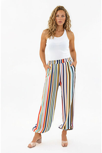 Vitrin Stripe Pattern Shalwar Trousers