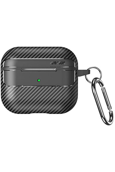 Techsuit AirPods 3 Case - CarbonFiber - Black