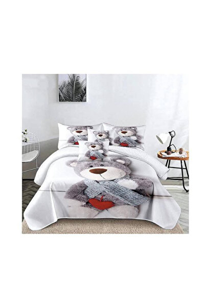 Casa Pucioasa Κλινοσκεπάσματα Finet, σετ 6 τεμαχίων, γκρι, 200x230εκ., 230x25...