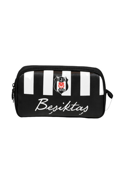 Beşiktaş Αδειοδοτημένη θήκη για στυλό - Μαύρο και άσπρο, διπλής θήκης, θήκη γ...
