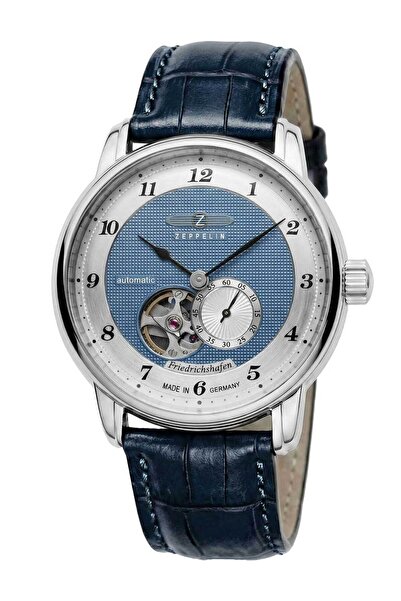 Zeppelin Ανδρικό Ρολόι 8566-3, Αυτόματο, 40mm, 5ATM