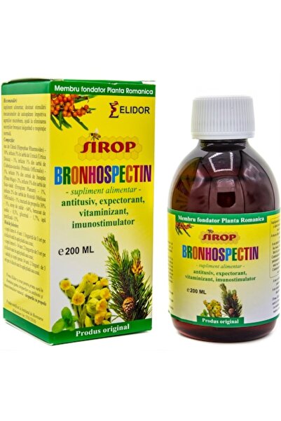 Elidor BronhoSpectin ανοσοδιεγερτικό σιρόπι για τον βήχα, 200ml