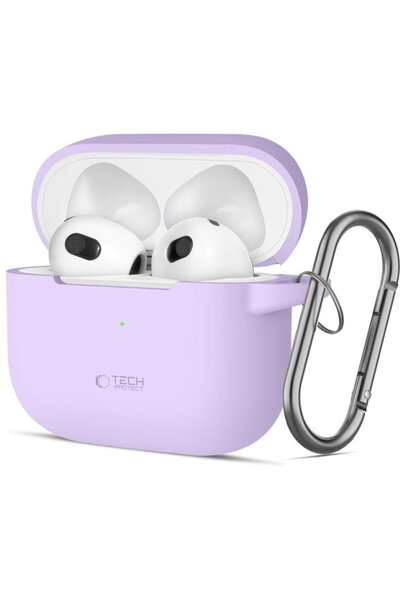 Tech-Protect SILICONE HOOK APPLE AIRPODS 3 LAVENDER
