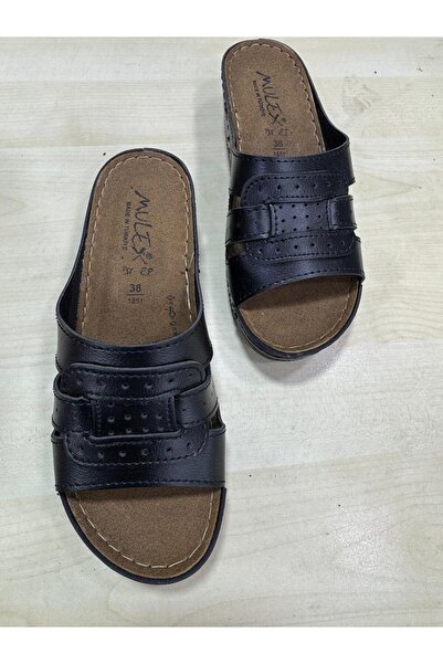 LAMEDORE Γυναικείες ορθοπεδικές παντόφλες Velcro Mulex, καθημερινές άνετες πα...