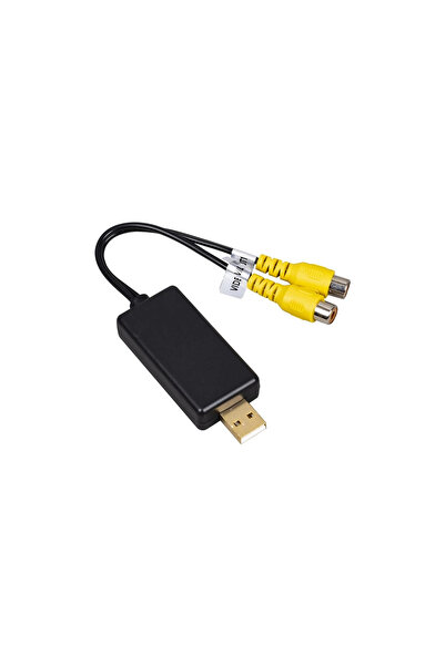 For-X USB to Video Dönüştürücü - Teyp USB Kısmından Video Çıkışı Alma Aparatı