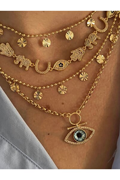 GLARE JEWELRY CO At Nalı Fil Şans Bereket Sembolü Tasarım Lüks Paslanmaz Çeli...
