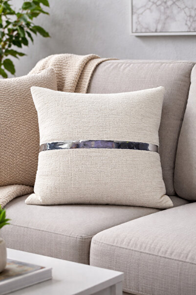 Rüyam Διακοσμητικό κάλυμμα μαξιλαριού από υφαντό λινό ύφασμα