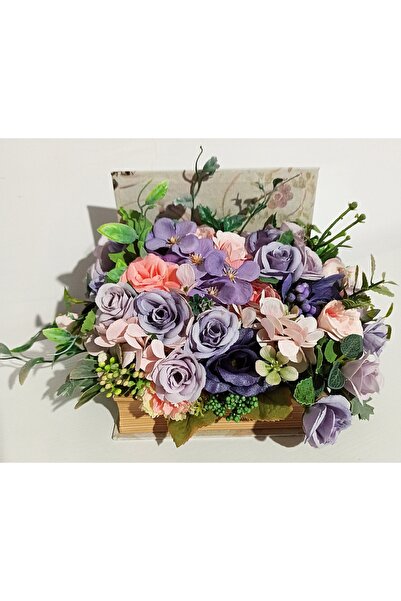Pasiunea Florilor Carte cu floricele mov, lila