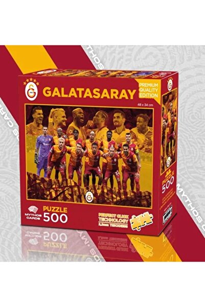 Mythos Cards Galatasaray Lisanslı Puzzle 500 Parça (2025/26)