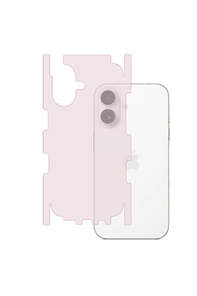 Ecr Mobile Iphone 16 ile Uyumlu 360 Arka Kaplama