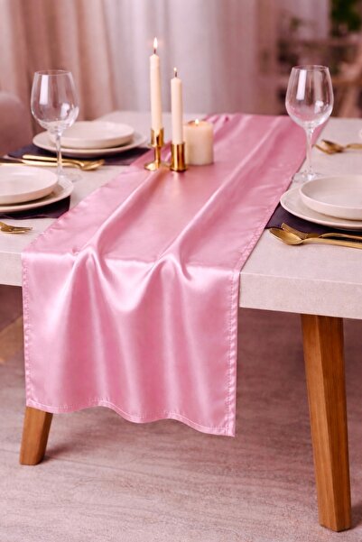 Cherry Bloom Cotton Σατέν διάδρομος 40 x 110