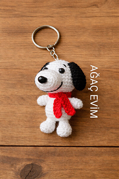 Amigurumim Amigurumi köpek anahtarlık