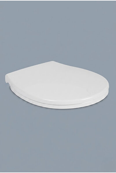 NKP Luande Yavaş Kapanır Thermoplast Klozet Kapağı(Klasik Model Arkası Oval G...