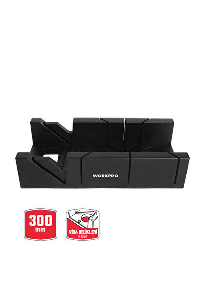 Workpro WP215029 300mm 45/90/135° Profesyonel Şevli/Gönye Kutusu (Testere Dah...