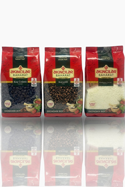 Gurme Set Kuş Üzümü Karanfil Hindistan Cevizi