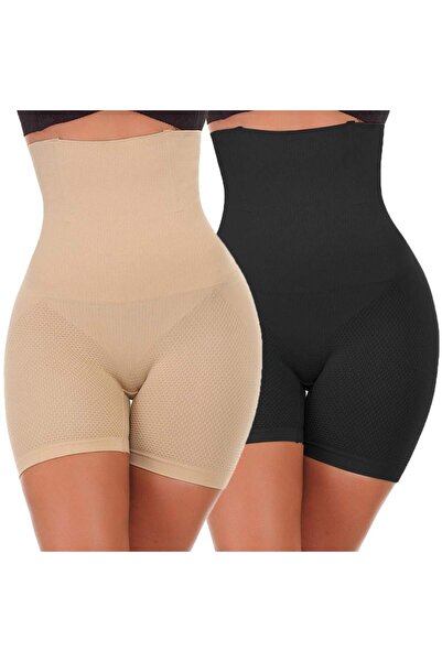 Underpant Σετ 2 τεμαχίων Κολάν Σμιλευτικά Υψηλής Μέσης, Εφέ Επίπεδης Κοιλιάς,...