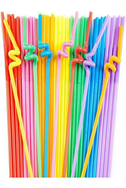 1000 Li İnce Artistik Pipet 6mm x 28cm UZUN KÖRÜKLÜ