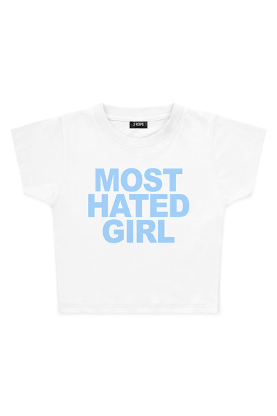 3 ROPE Το πιο μισομένο κορίτσι - Κοντό μπλουζάκι με στάμπα