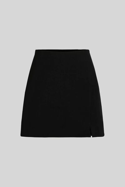 Hiccup High Waist Slit Mini Skirt