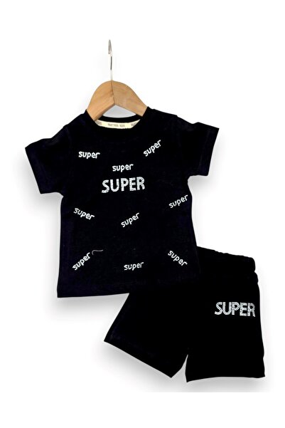 voyyo kids baby Girl's Summer Super Printed Shorts and T-Shirt Set for 2-3-4-...